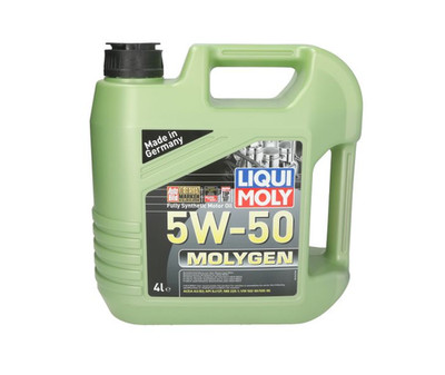 LIQUI MOLY Molygen für 5W-50 4 Liter Motoröl Motorenöl Synthetisch 229.1 502 00