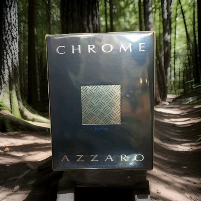 Azzaro Chrome Parfum 3.3oz for Men NIB