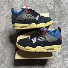 Size 8 Nike Air Jordan 4 Retro Union La Men's Noir DC9533-001 Ships ASAP