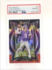 J.J. MCCARTHY 2024 SELECT CONCOURSE ROOKIE BLACK & RED SHOCK RC PSA 10 Q0004