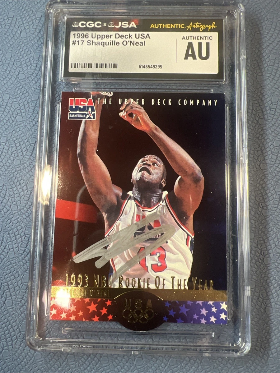 Shaquille O'Neal Basketball Rookie Original Sports Trading Cards