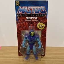 Masters of the Universe Origins Skeletor Figure NEW UNPUNCHED 2020 Wave 1 MOTU