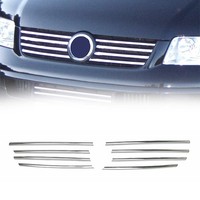 Omac KüHlergrill Leiste Chrom Silber 8X