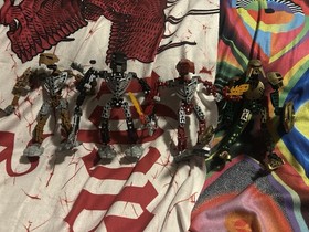 LEGO BIONICLE: Toa Hordika full set 6 + Toa Iruini w/spinners/ripcords/manuals
