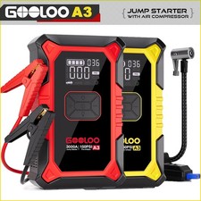 GOOLOO A3 Jump Starter with Air Compressor, 3000A Portable Car Battery Booster