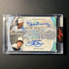 2025 Leaf Spectacular Eddie Murray & Jim Palmer Keys of the City Auto /10