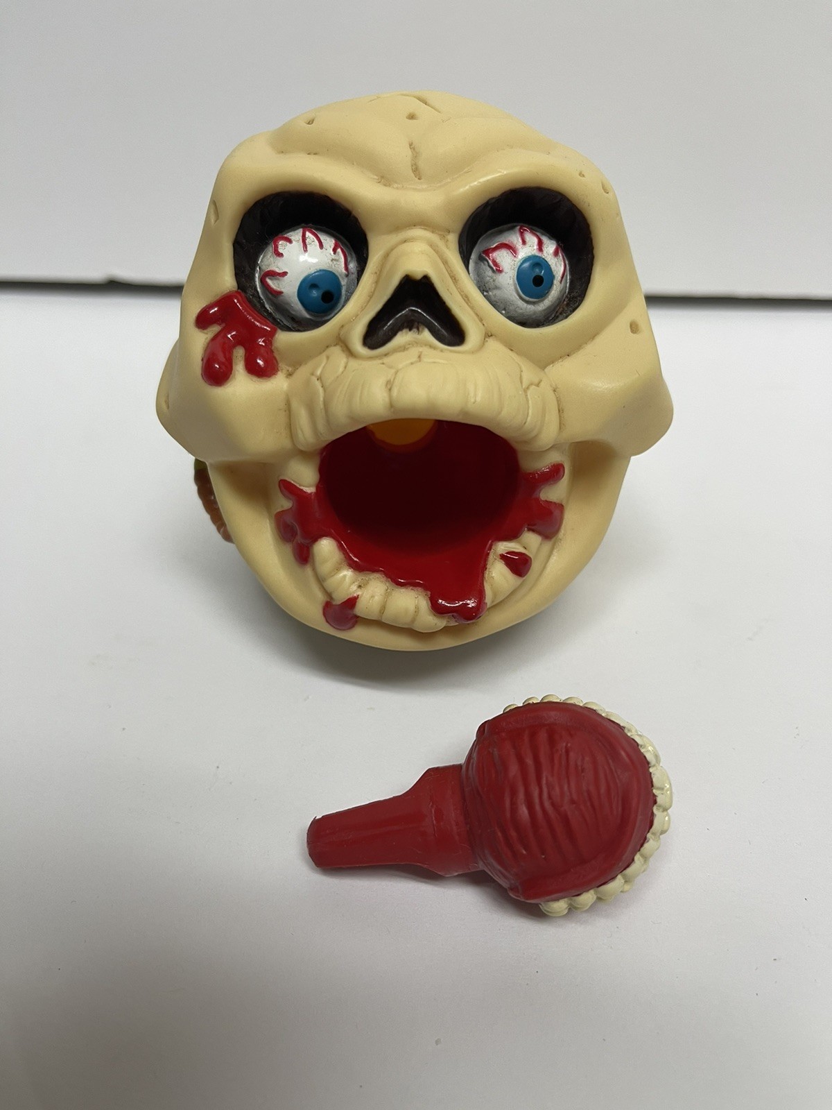 BLURP BALLS BONEY TOSSTEETH Madballs Skull Teeth Complete ERTL 1991 Vintage