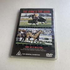 the king & the man two in a million dvd movie region 4 vgc free post in aus