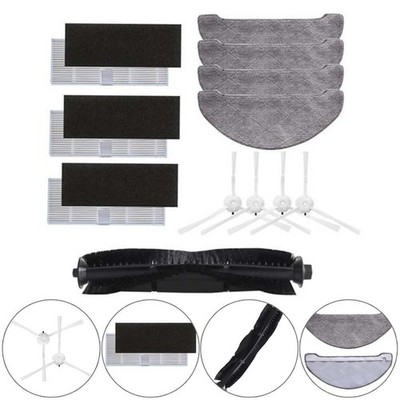 Walze Seitenbürste Mopp Filter Set für IMILAB V1 Staubsauger Zubehör