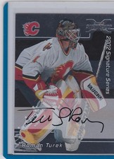 2002-03 BE A PLAYER SIGNATURE SERIES ROMAN TUREK SP 01-02 BUYBACK AUTO LRT