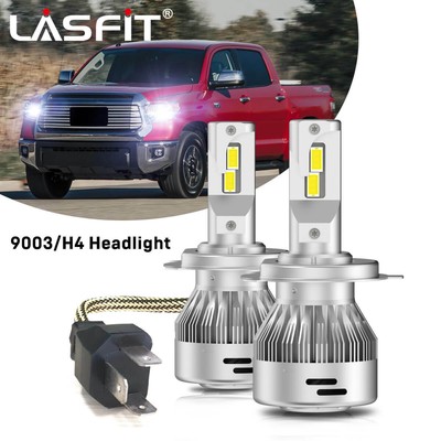 H4 9003 LED Headlight Bulbs Cool White 6000K for Toyota Tundra 2014