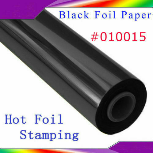 TechTongda PVC Foil Black 0.7X131yds Per Roll Reflective metal foil Newest