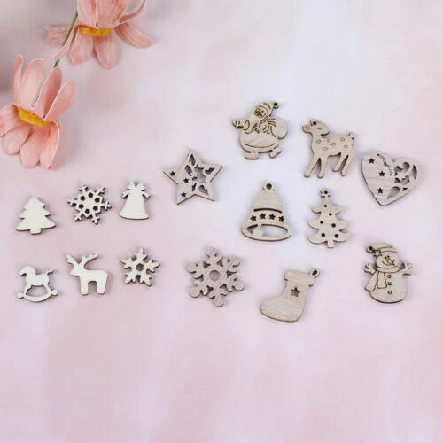 Decorazioni in legno per albero di Natale