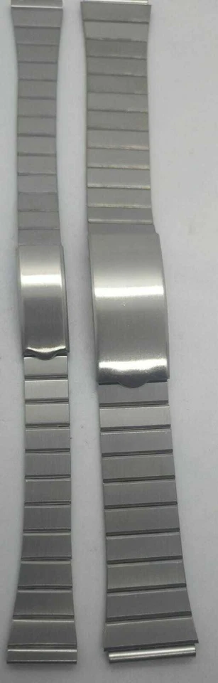 BRACCIALE VINTAGE SATINATO CON ELEMENTI SEMIRIGIDI mm18/16 e 14/10 ACCORCIABILE - Immagine 2 di 4