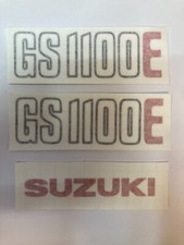 GS1100E Decal set