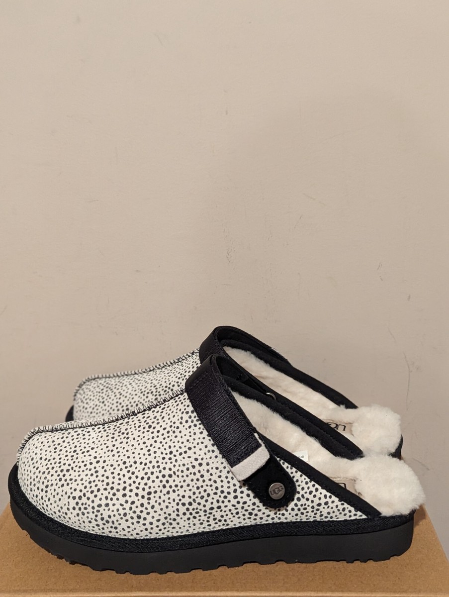 Ugg Australia Womens Lanah Clog Micro Cheetah Slipper Size 8