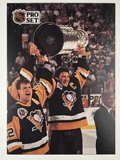 Mario Lemieux [Conn Smythe Trophy] #318 1991-92 Pro Set Pittsburgh Penguins