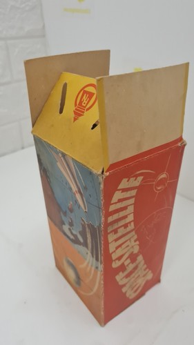 Space Satellite PN 130 W. Germany Tin Toy Philip Niedermeier Laika - Picture 10 of 11