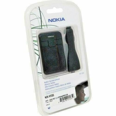  Nokia HF-200 Bluetooth Speakerphone Handsfree Car kit 