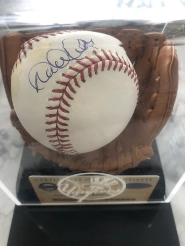 Derek Jeter Signed Autograph Baseball Steiner COA