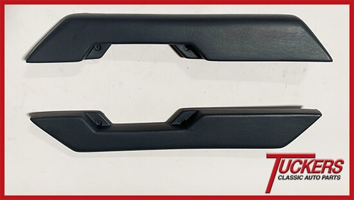 Mopar E Body 70-74 Challenger Front Arm Rest Pad Set With Screws BLACK - Foto 1