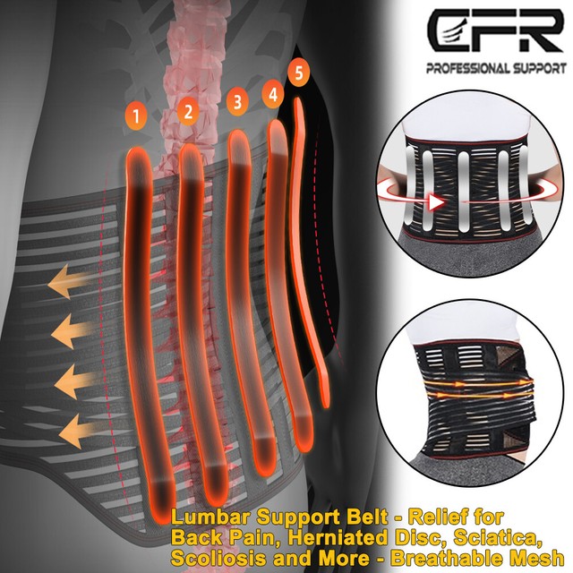 Tommie Copper Sport Mens Comfort Fit Back Pain Support Brace Support Large eBay