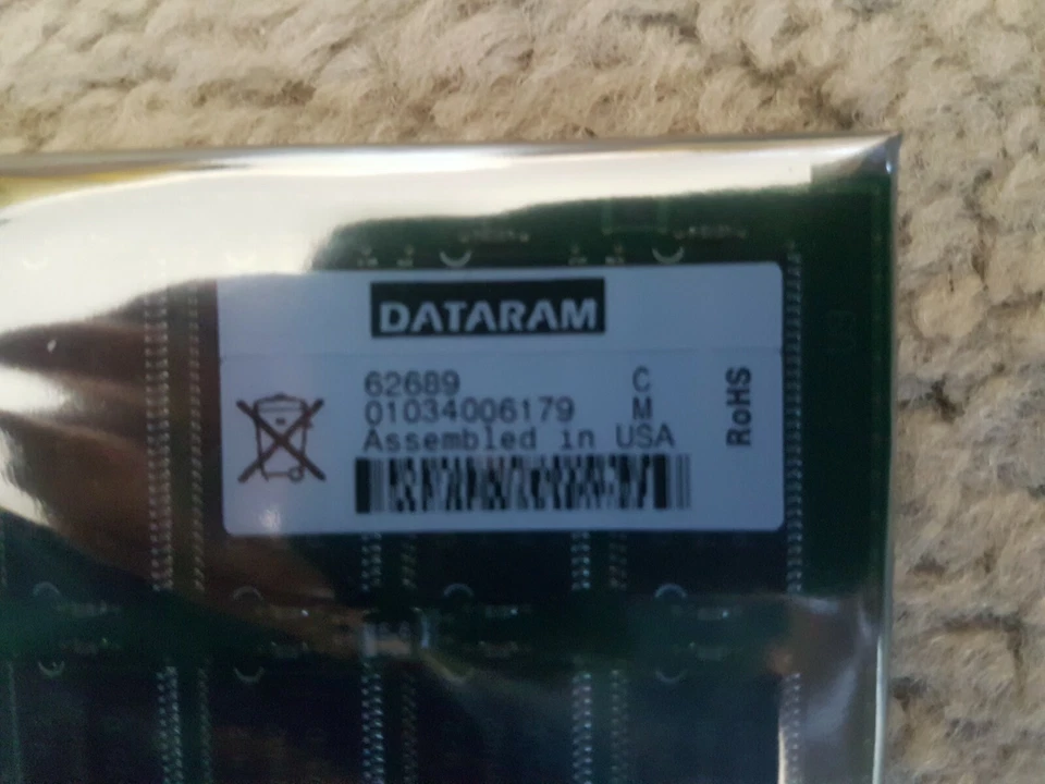 Dataram DRHVU/1024 part 62689 Server RAM - Image 2 of 4