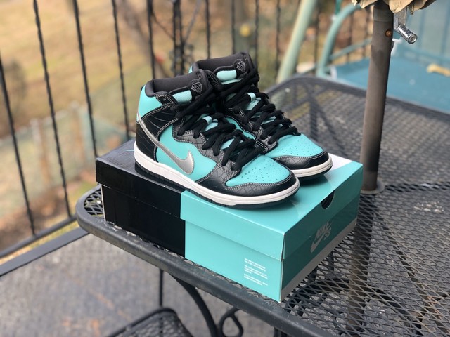 nike dunk high premium sb diamond