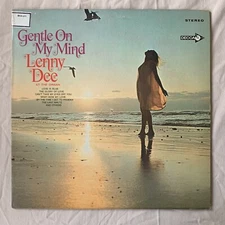LENNY DEE Gentle On My Mind 1968 Vinyl LP Decca DL 74994 - VG