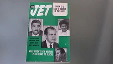 Vtg 1969 JET Magazine Black History Civil Rights Nixon Cover * Black GI's Racism