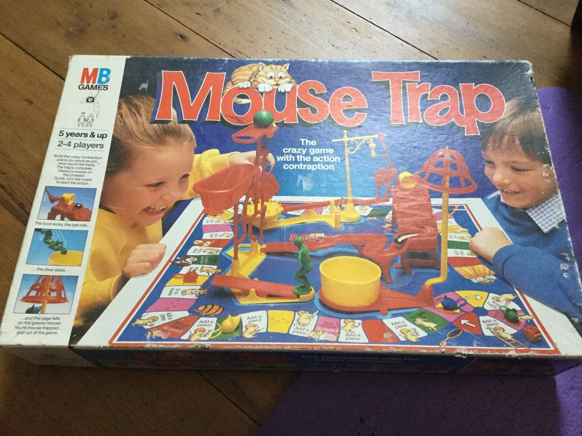 Vintage Mouse Trap Board Game