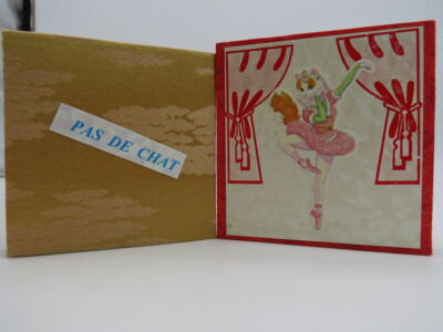 #ad PAS DE CHAT MINIATURE BOOK Lloyd L. Neilson; Marvin Hiemstra; Marcie Collin; $144.00