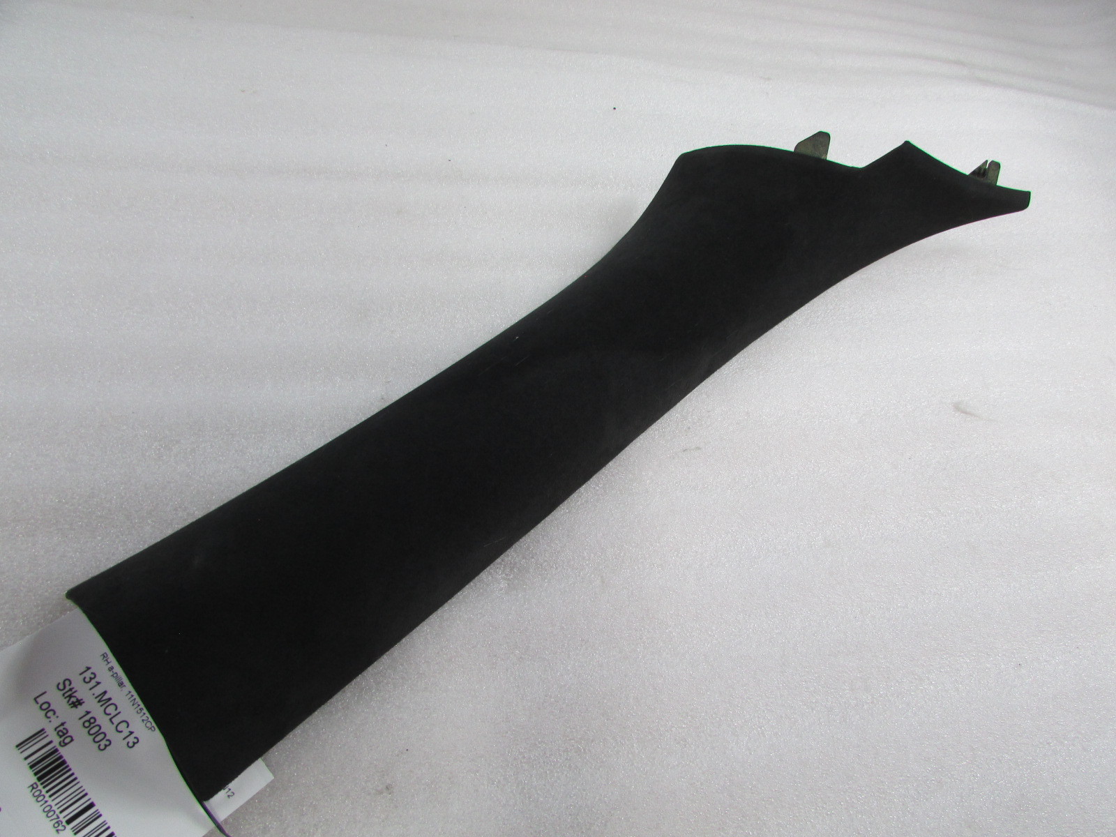 McLaren MP4-12C Spider, Right A-Pillar Interior Trim Panel, Used, P/N 11N1512CP