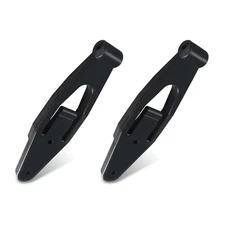 2PCS Black Rubber Hood Latch Base Strap for Kenworth T300 2313857  