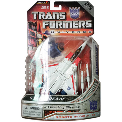 Hasbro Transformers Universe Starscream Deluxe Class Movie 25th Anni Figure