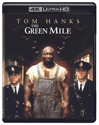 The Green Mile (4K Ultra HD, Blu-ray) NEW W/ SLIPCOVER, Tom Hanks