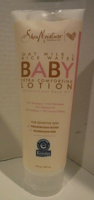 shea moisture baby lotion with sweet pea and murumuru