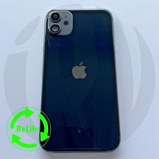 Scocca iPhone 11 Nero Vetro Rotto Originale Apple #291