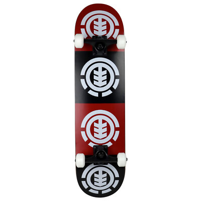 Element Skateboard Print-Point Complete Quadrant 7.5'' x 31'' Assembled