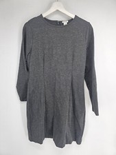 Womens J. Crew Gray Long Sleeve Dress Size 10