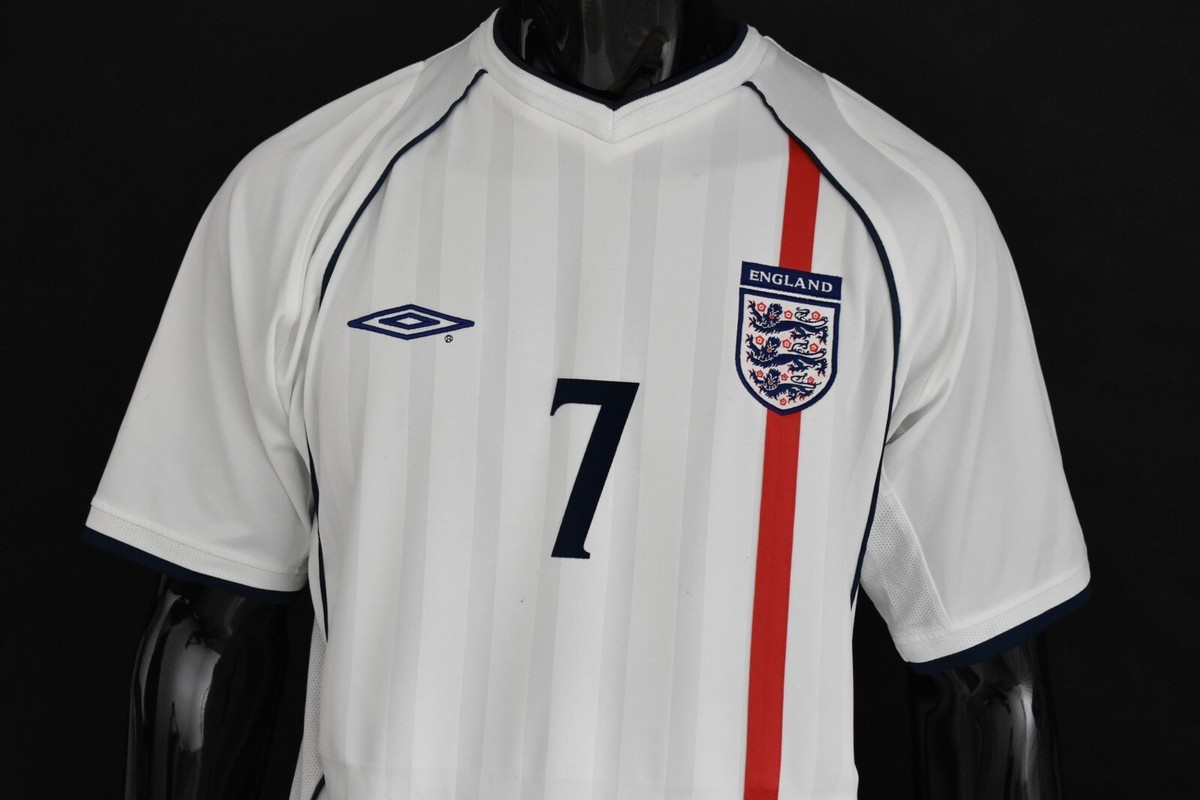 Umbro イングランド代表 BECKHAM 7 シャツ 1998 Umbro England Home L/S shirt Player Issue Beckham #7