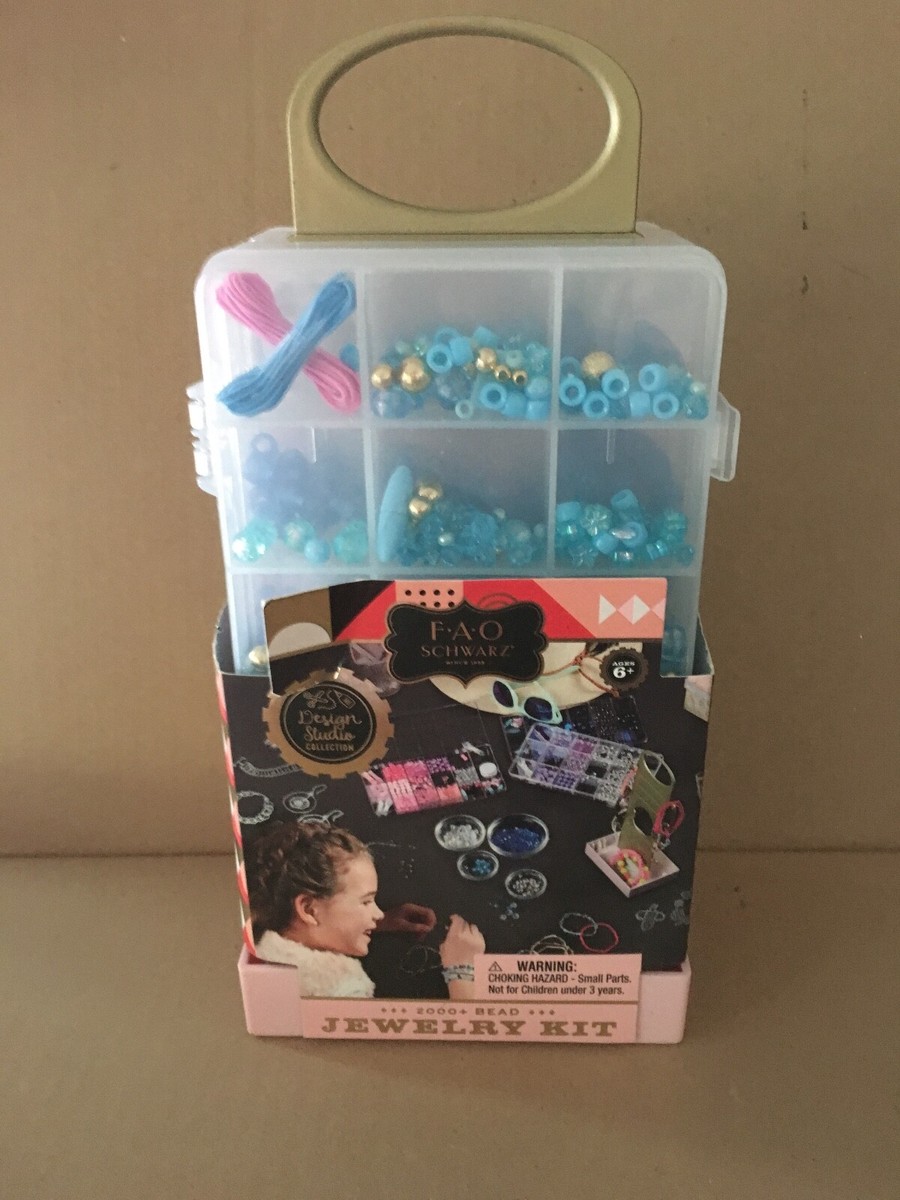 Design Studio Fao Schwarz Jewelry Kit FAO Schwarz Fashion Designer