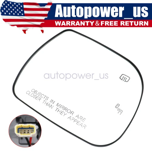 New Mirror Blind Spot No-Anti-glare Right Passenger Side For 11-20 Toyota Sienna