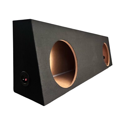 Dual 12  Sealed Regular Cab Truck Fits Chevy GMC Ford RAM Sub Box Enclosure