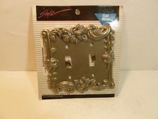 American Tack and Hardware Victorian Rose Metal Switch Cover Plate Brand New