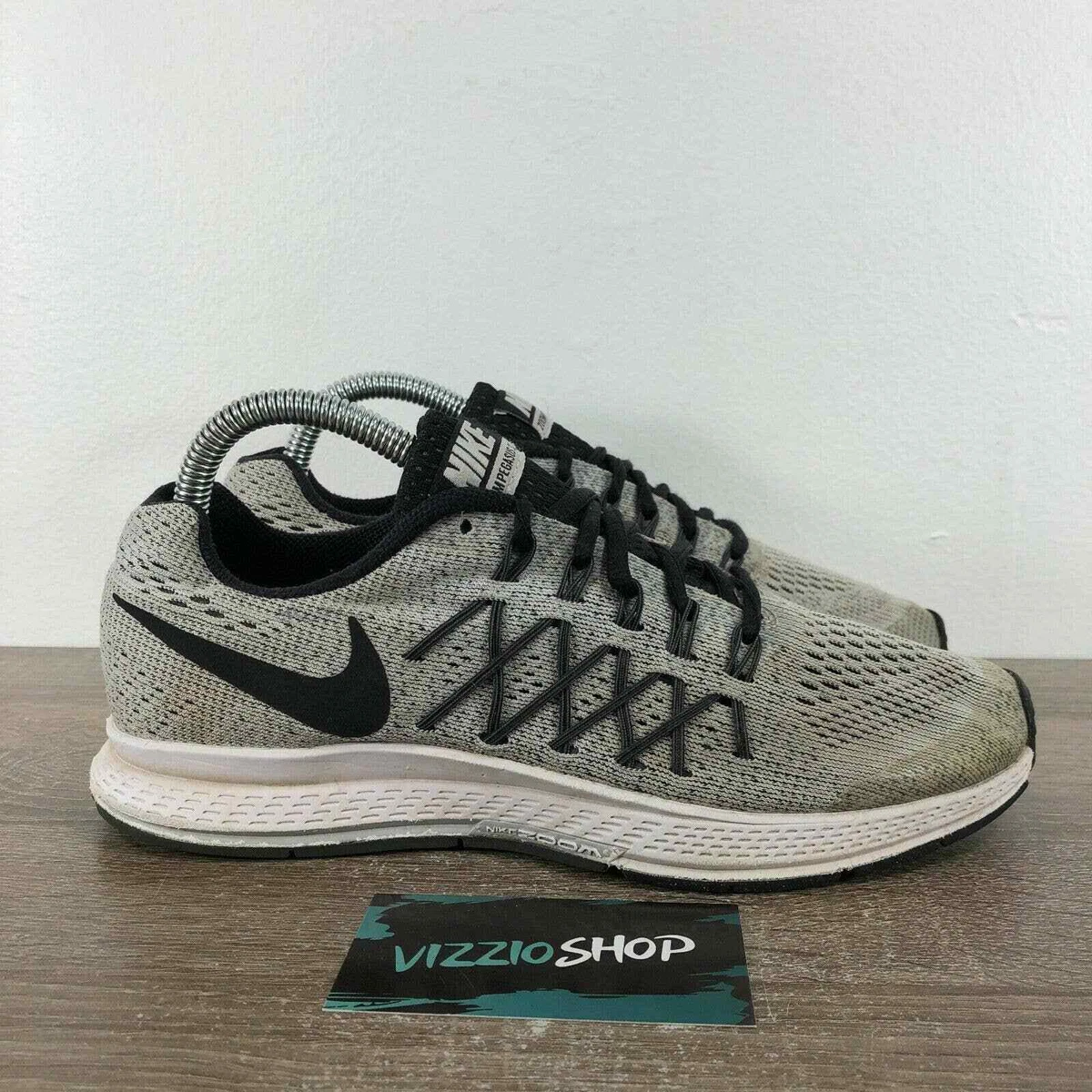 Nike Air Zoom Pegasus 32 Pure Platinum Trail Running Shoes Youth 6 7599968 001