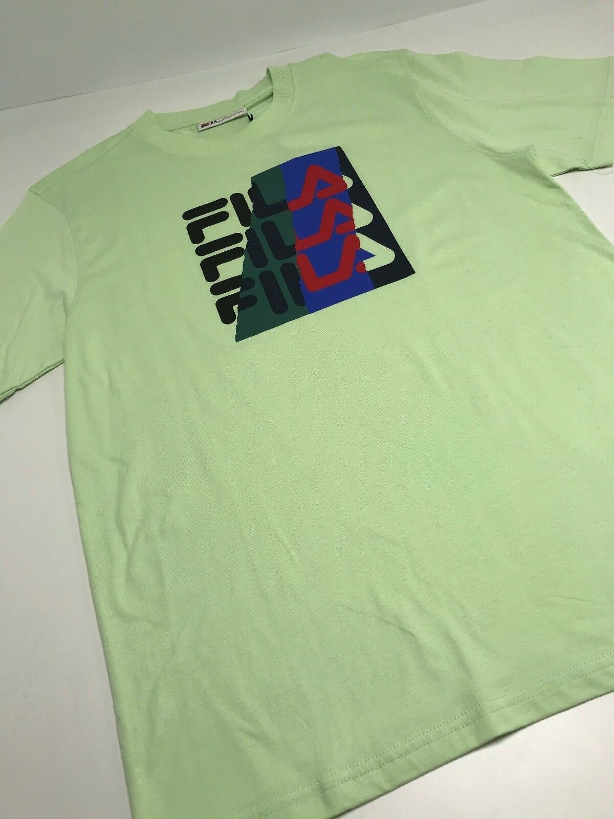 T shirt uomo Fila Lt.Green manica corta