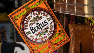 The Beatles (Orange) Spielkarten Von theory11