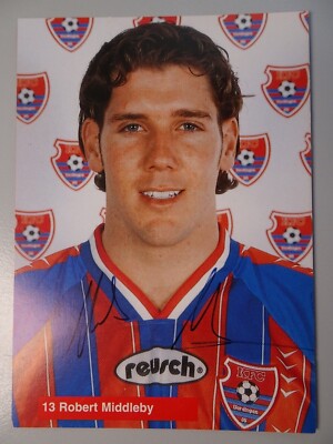 Robert Middleby Autogramm | Bayer 05 Uerdingen