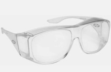  10 Pair Guardian Over-The-Glass Safety Glasses with Clear Lens